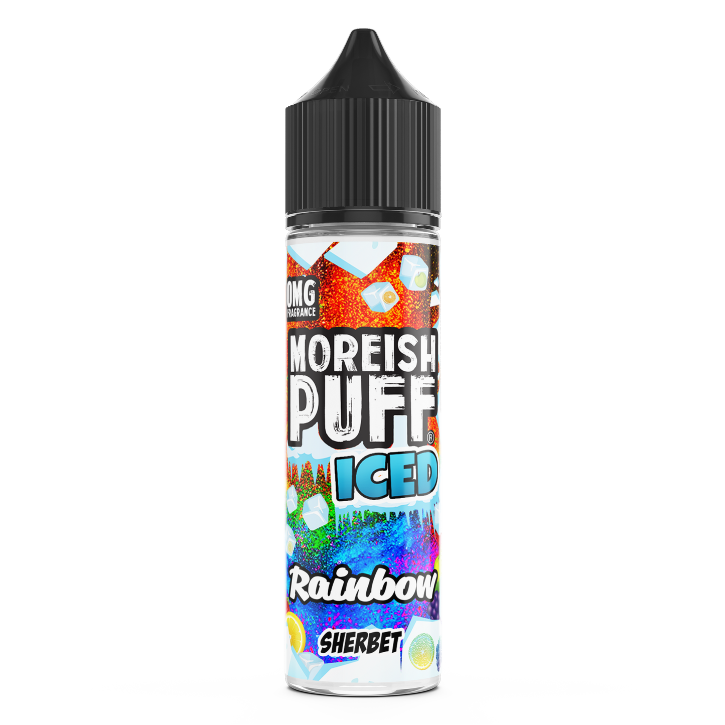 Moreish Puff Iced Rainbow Sherbet 0mg 50ml Shortfill E-Liquid