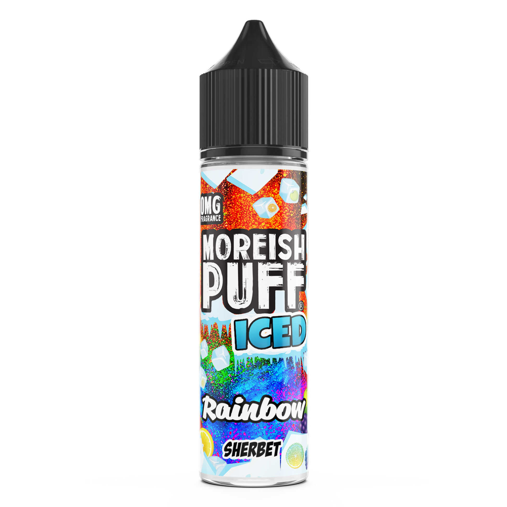 Moreish Puff Iced Rainbow Sherbet 0mg 50ml Shortfill E-Liquid