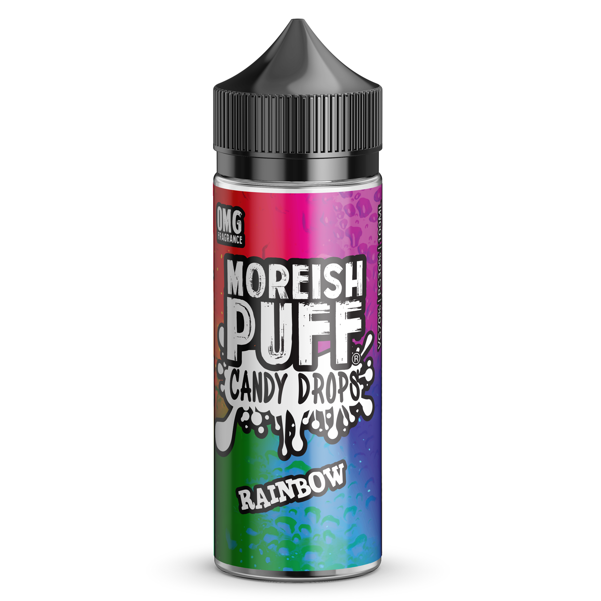 Rainbow Candy Drops E-Liquid by Moreish Puff 100ml Shortfill