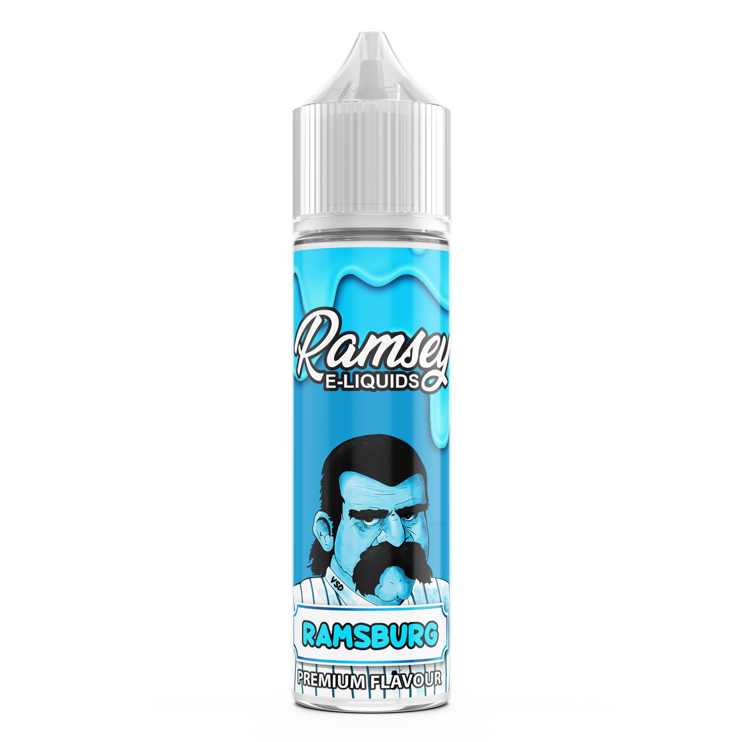 Ramsey E-Liquids Ramsburg 0mg 50ml Shortfill E-Liquid