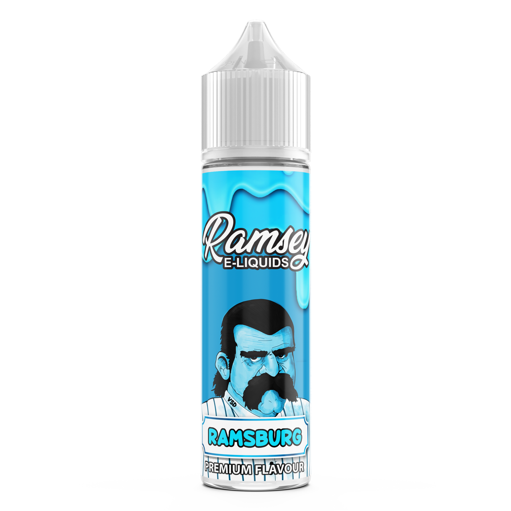 Ramsey E-Liquids Ramsburg 0mg 50ml Shortfill E-Liquid