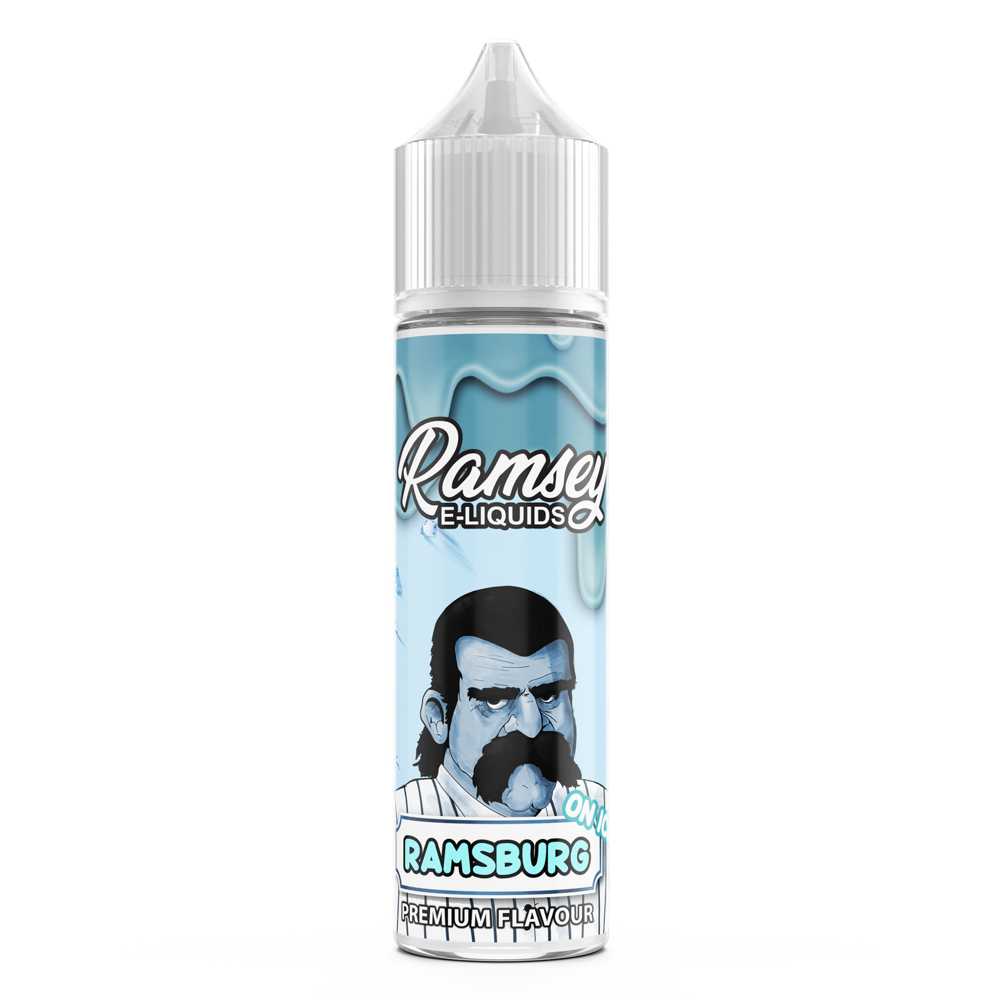 Ramsey E-Liquids Ramsburg on Ice 0mg 50ml Shortfill E-Liquid