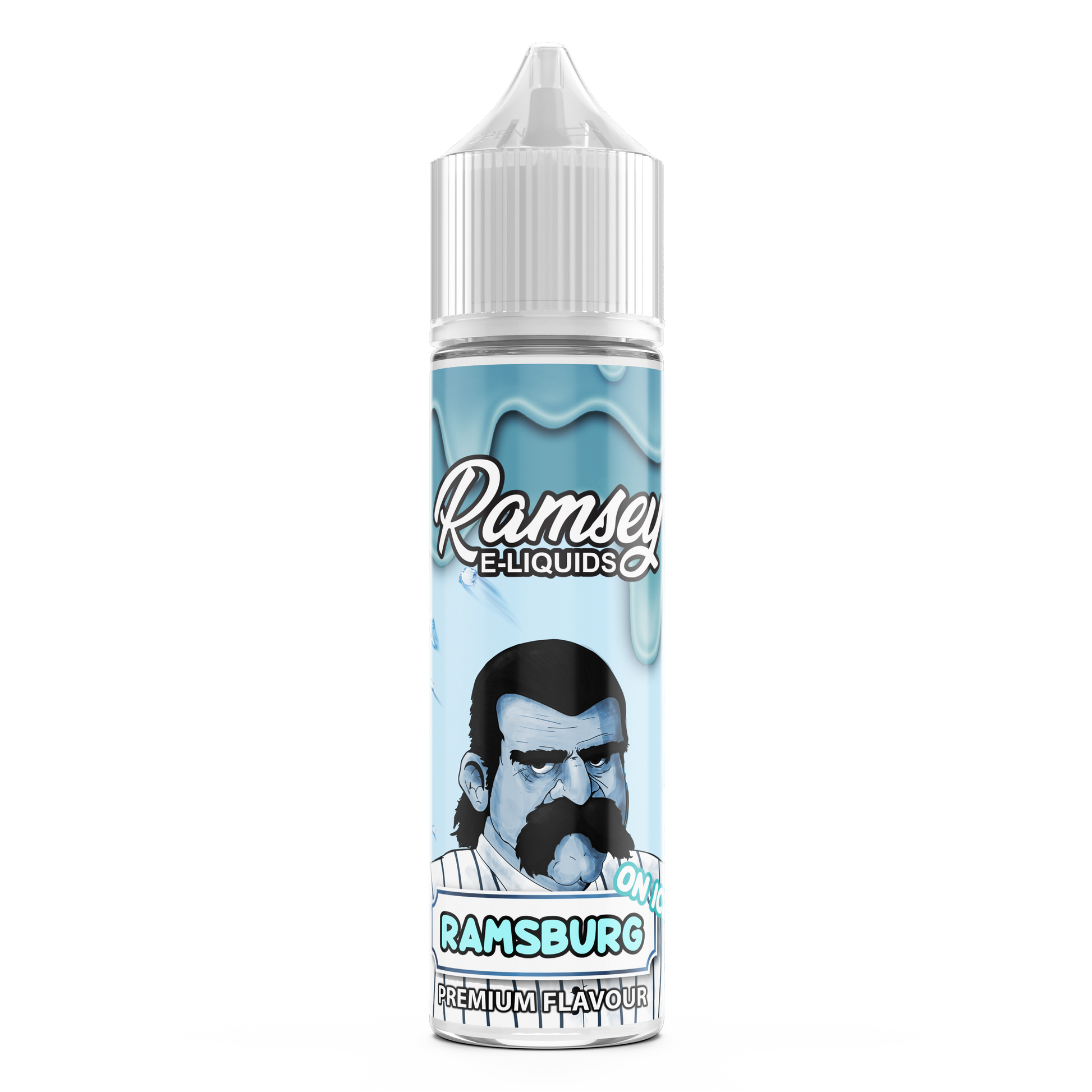 Ramsey E-Liquids Ramsburg on Ice 0mg 50ml Shortfill E-Liquid