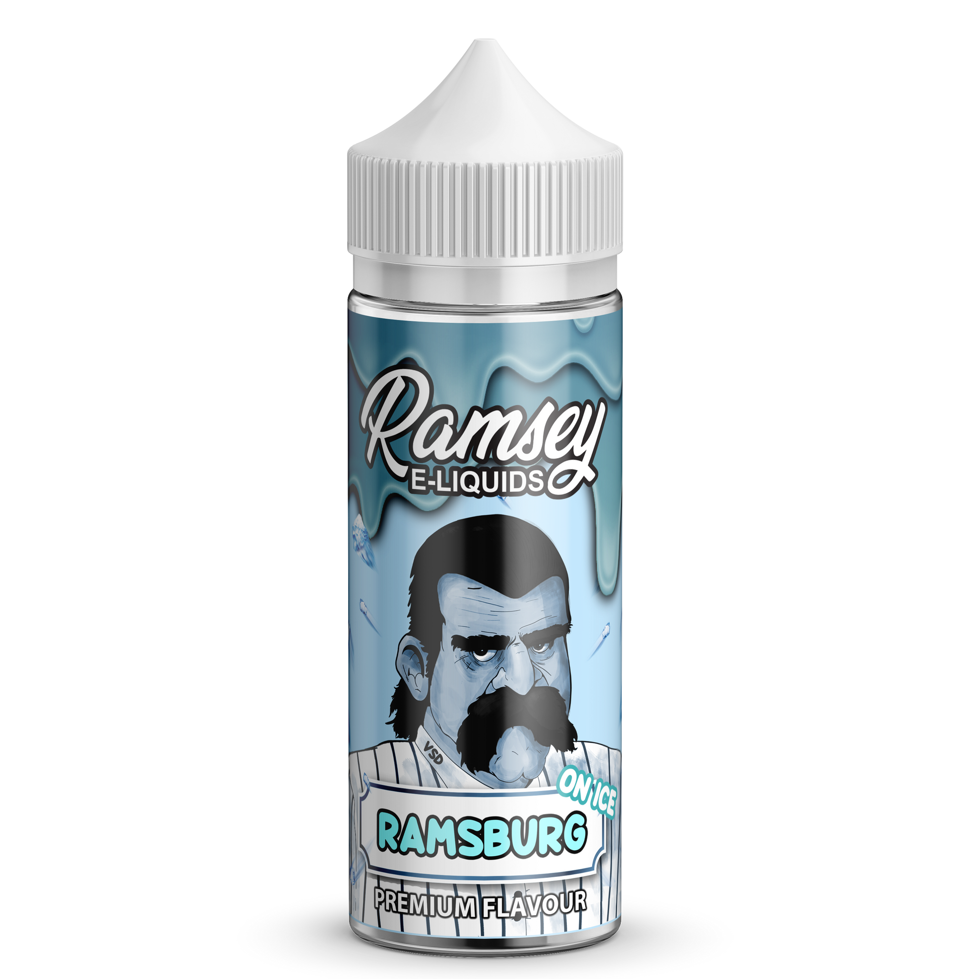 Ramsey E-Liquids Ramsburg on Ice 0mg 100ml Shortfill E-Liquid