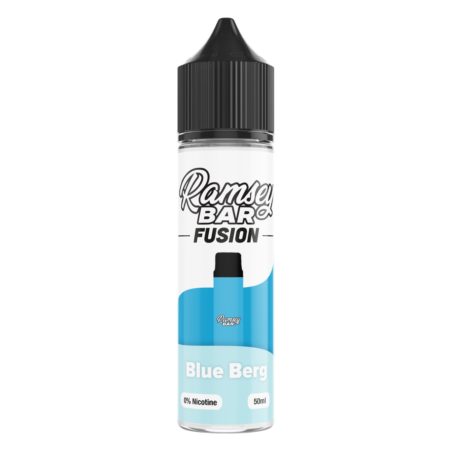 Ramsey Bar Fusion Blue Berg 50ml Shortfill E-Liquid