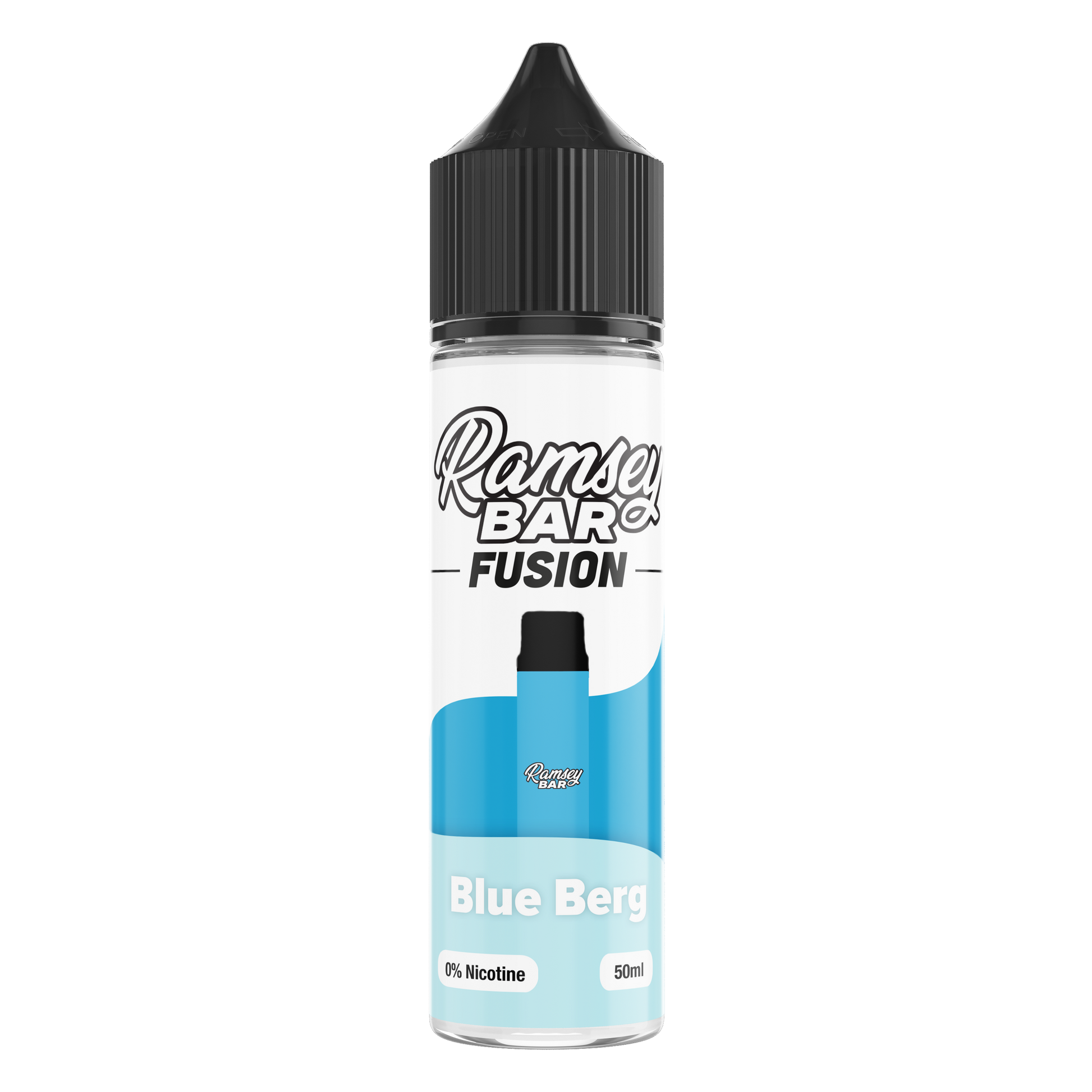 Ramsey Bar Fusion Blue Berg 50ml Shortfill E-Liquid