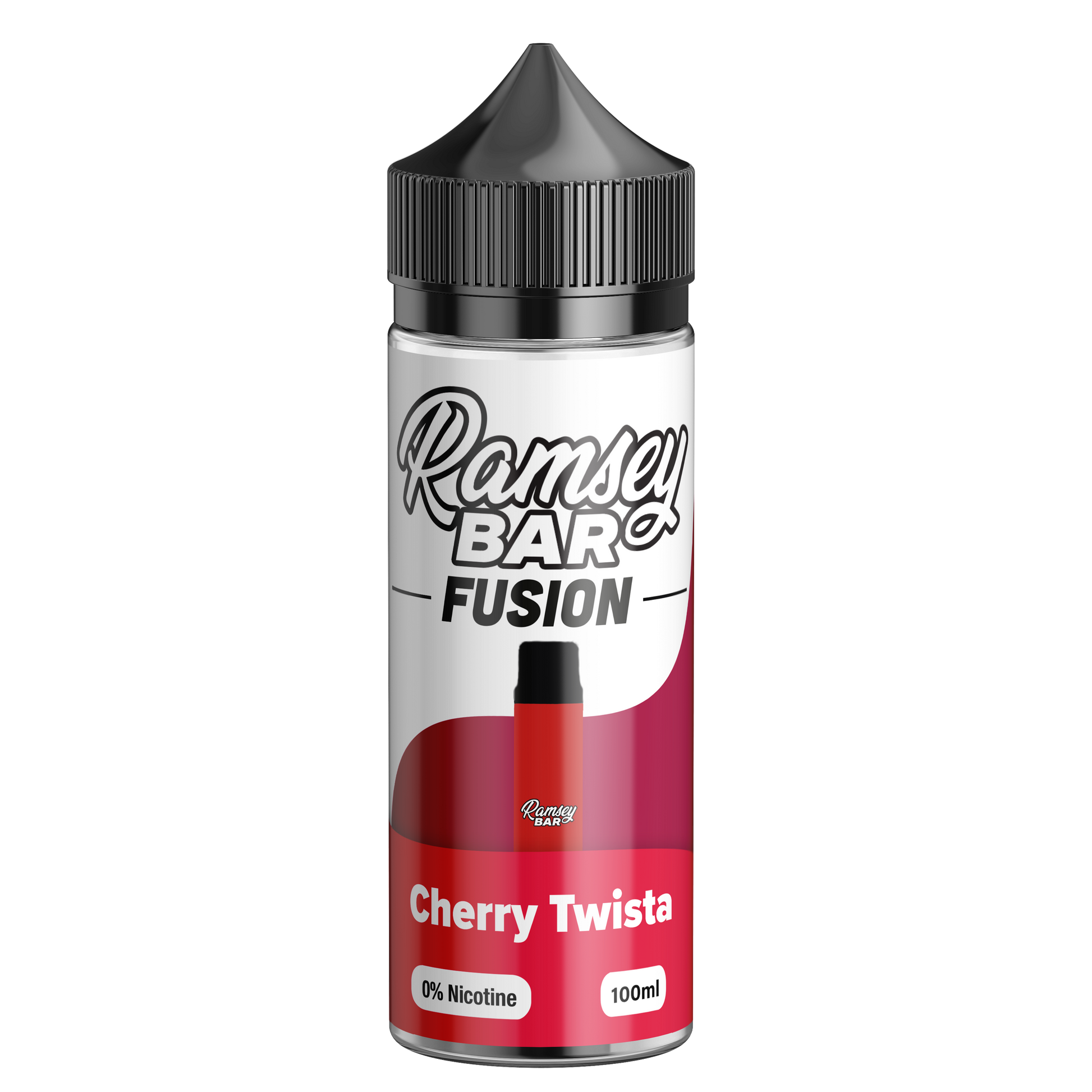 Ramsey Bar Fusion Cherry Twista 100ml Shortfill E-Liquid