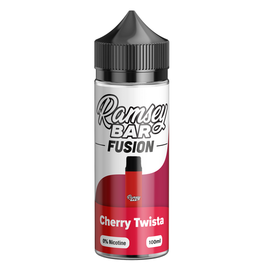 Ramsey Bar Fusion Cherry Twista 100ml Shortfill E-Liquid