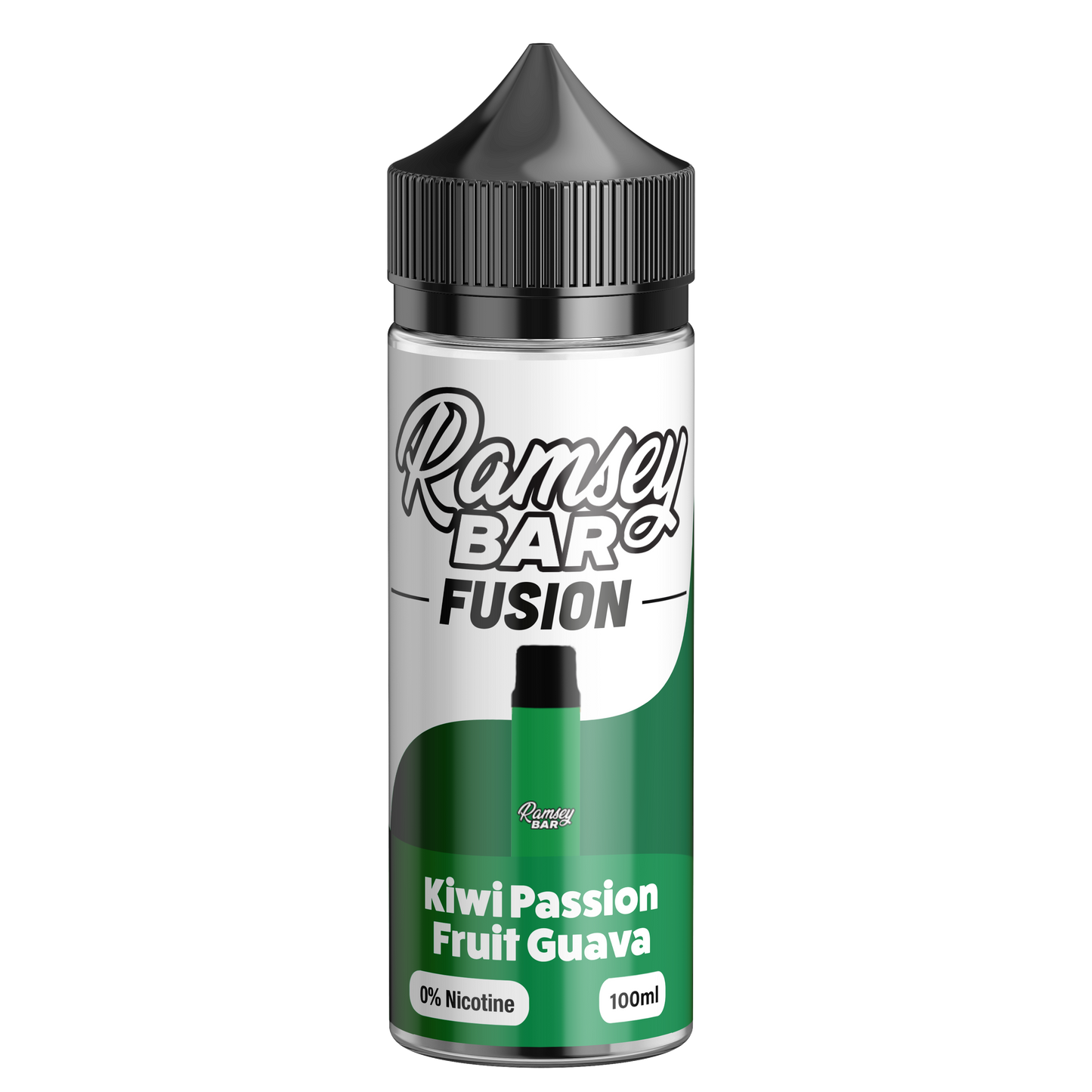 Kiwi Passion Fruit Guava E-Liquid by Ramsey E-Liquids - Shortfills UK