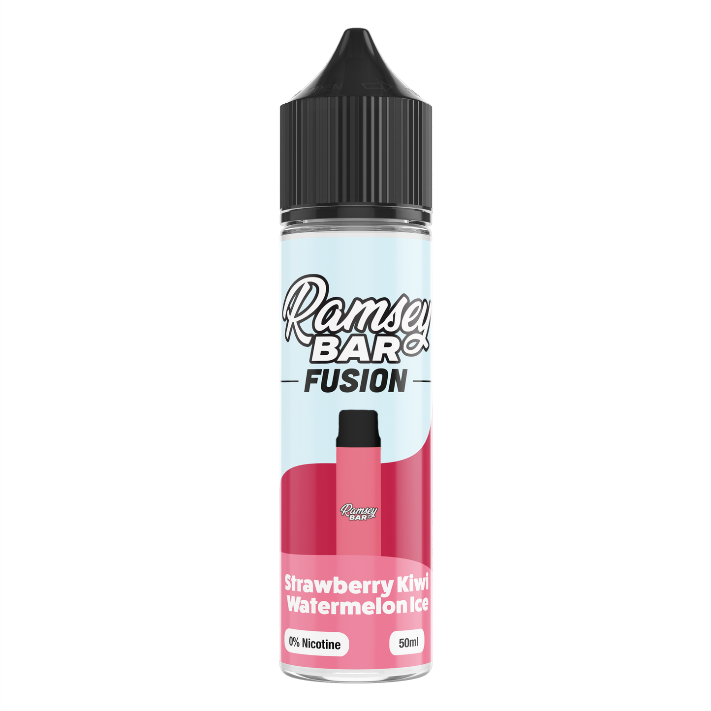 Strawberry Kiwi Watermelon E-Liquid by Ramsey E-Liquids - Shortfills UK