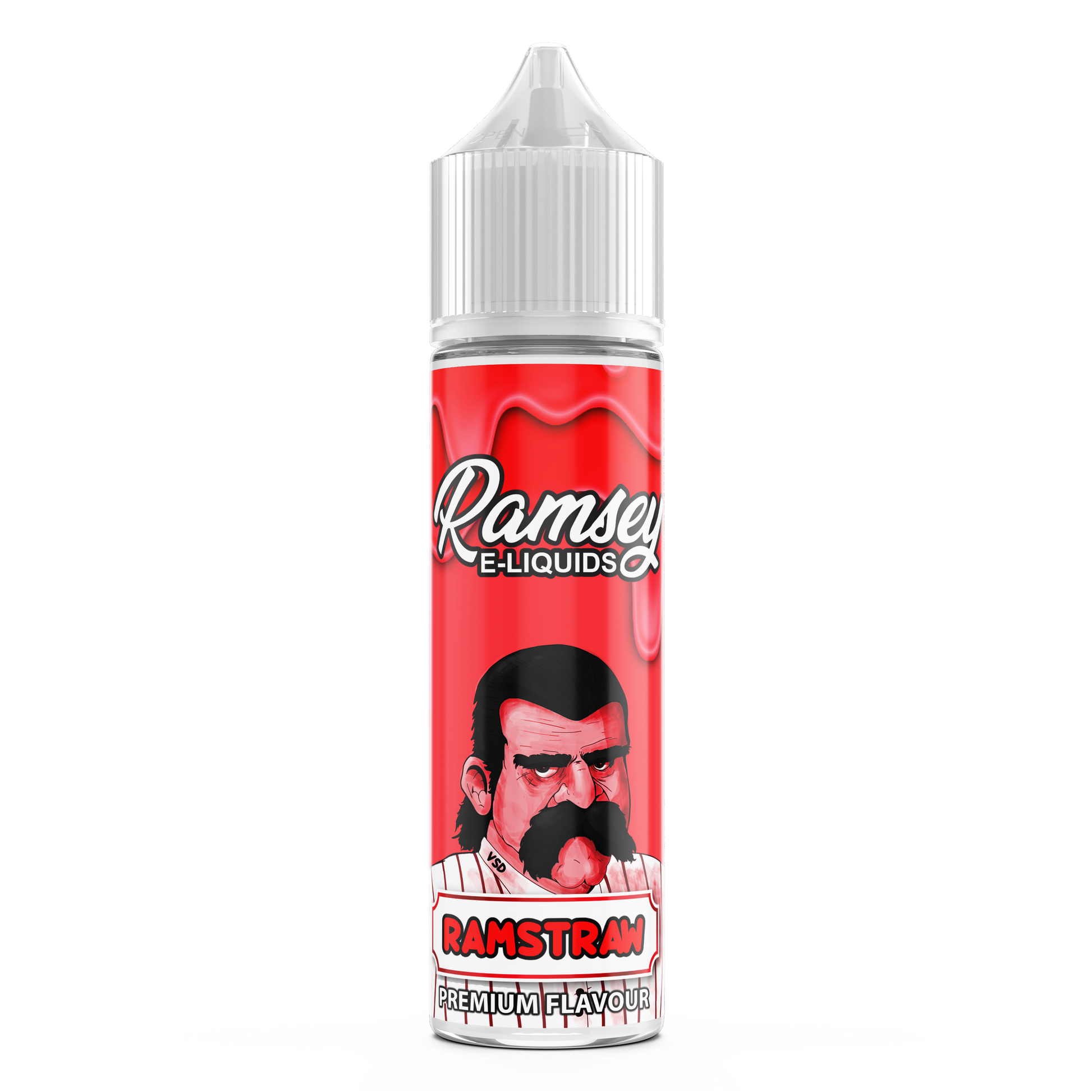 Ramsey E-Liquids Ramstraw 0mg 50ml Shortfill E-Liquid