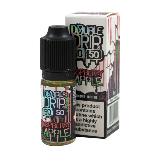 Double Drip 50:50 Raspberry & Apple 10ml-6mg