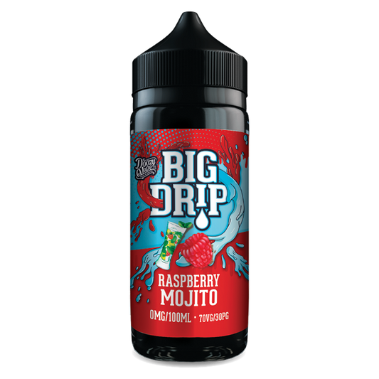 Doozy Vape Big Drip Raspberry Mojito E-liquid 100ml Shortfill