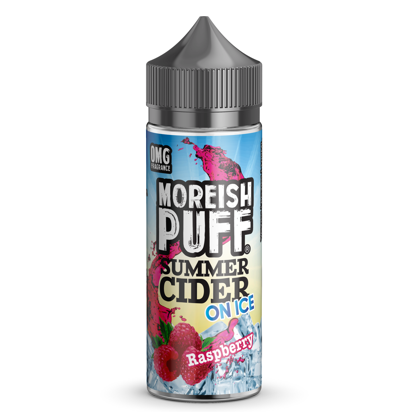 Moreish Puff Summer Cider on Ice Raspberry 0mg 100ml Shortfill E-Liquid