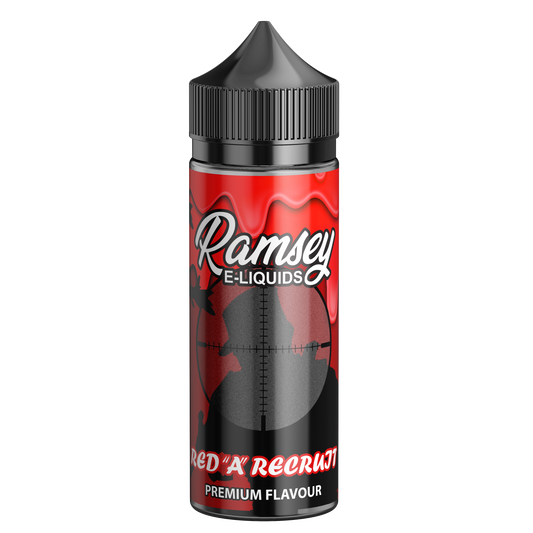 Ramsey E-Liquids Red A Recruit 100ml Shortfill