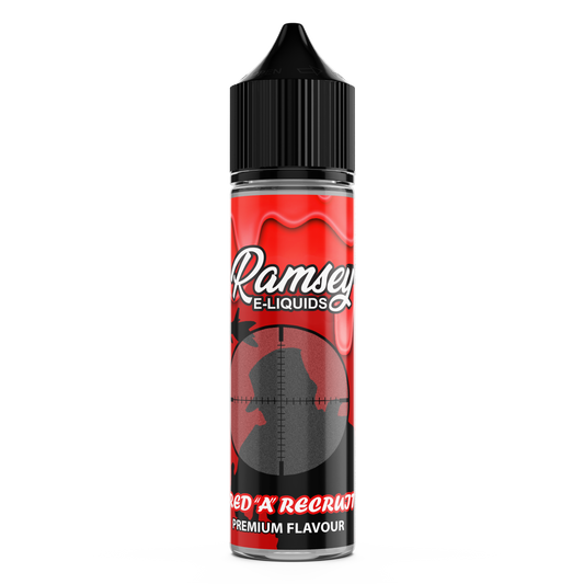 Ramsey E-Liquids Red A Recruit 0mg 50ml Shortfill E-Liquid