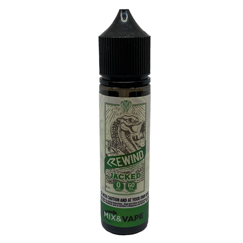 Ruthless Rewind Jacked 0mg 50ml Shortfill E-liquid