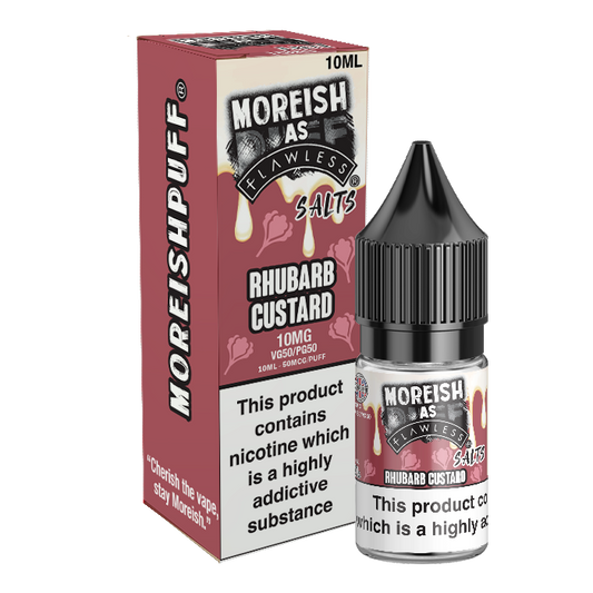 Rhubarb Custard Nic Salt by Moreish Puff - Nic Salts UK