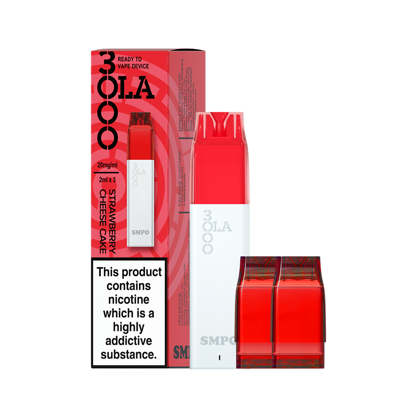 SMPO OLA 3000 Prefilled Pod Vape Kit