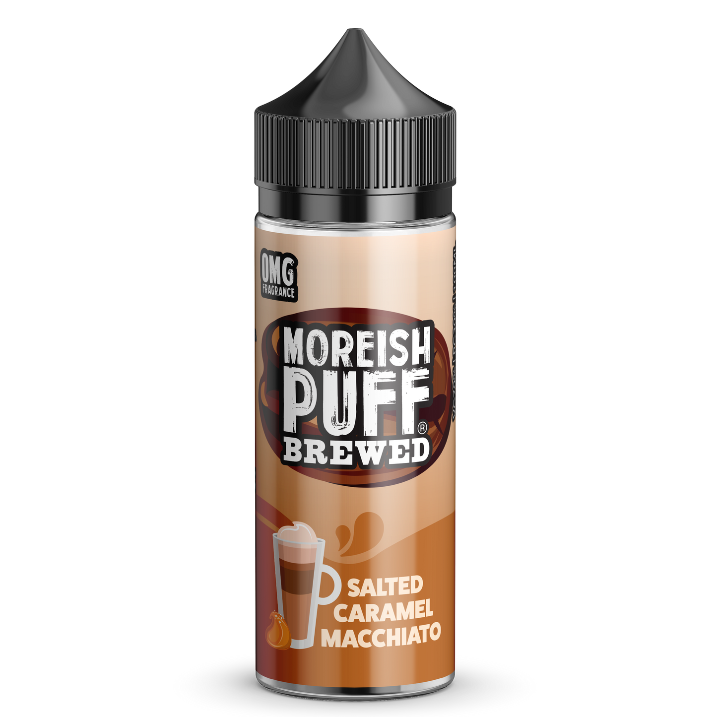 Moreish Puff Brewed Salted Caramel Macchiato 100ml Shortfill