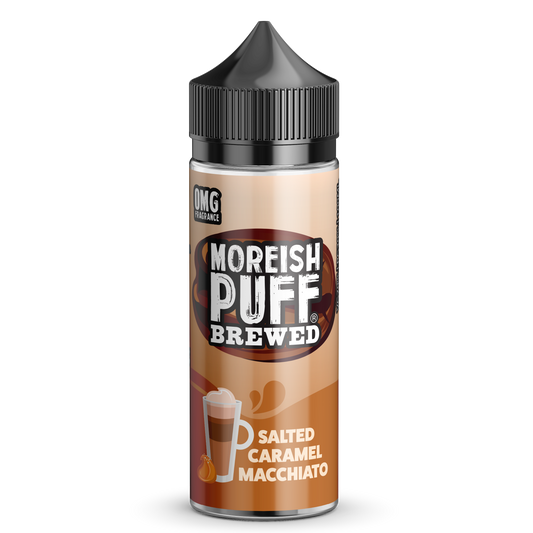 Moreish Puff Brewed Salted Caramel Macchiato 100ml Shortfill