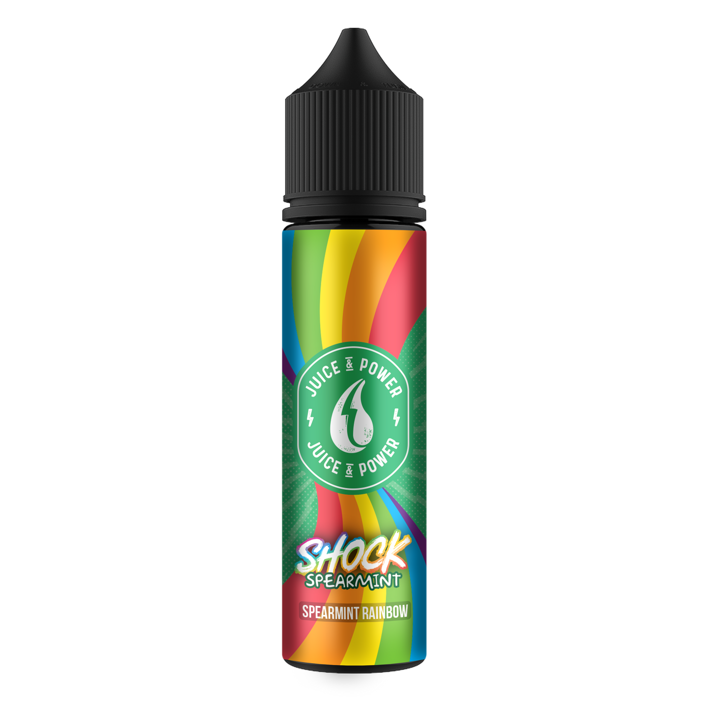 Juice N Power Shock Spearmint E-Liquid 50ml Shortfill DATED 08/22