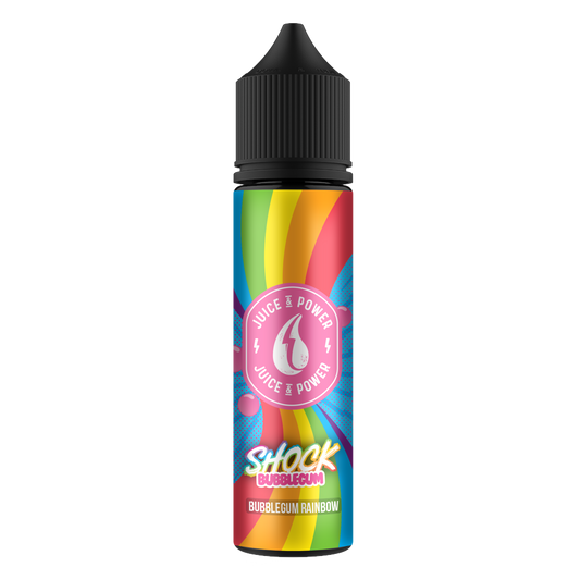 Juice N Power Shock Bubblegum E-Liquid 50ml Shortfill