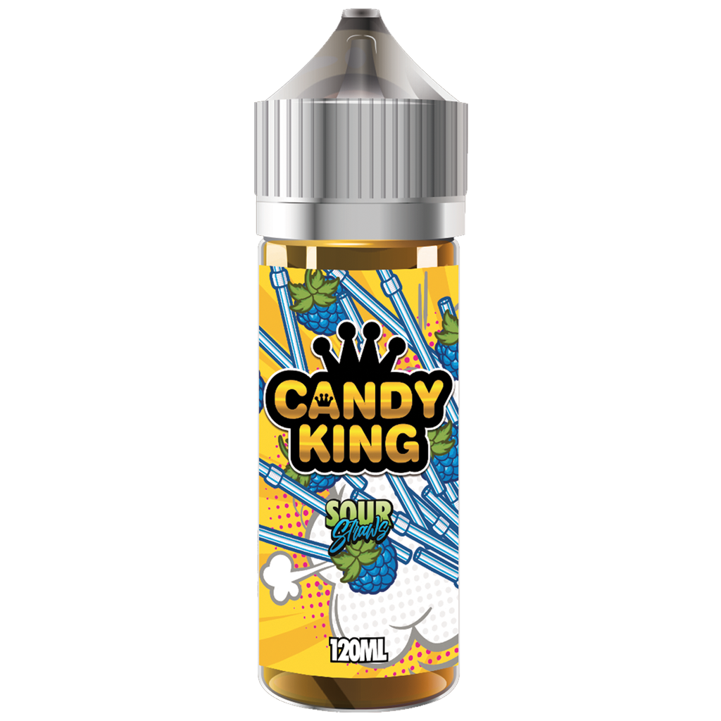 Sour Straws E-Liquid by Candy King - Shortfills UK