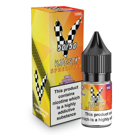 Vapesta 50/50: Speedster 10ml E-Liquid-3mg