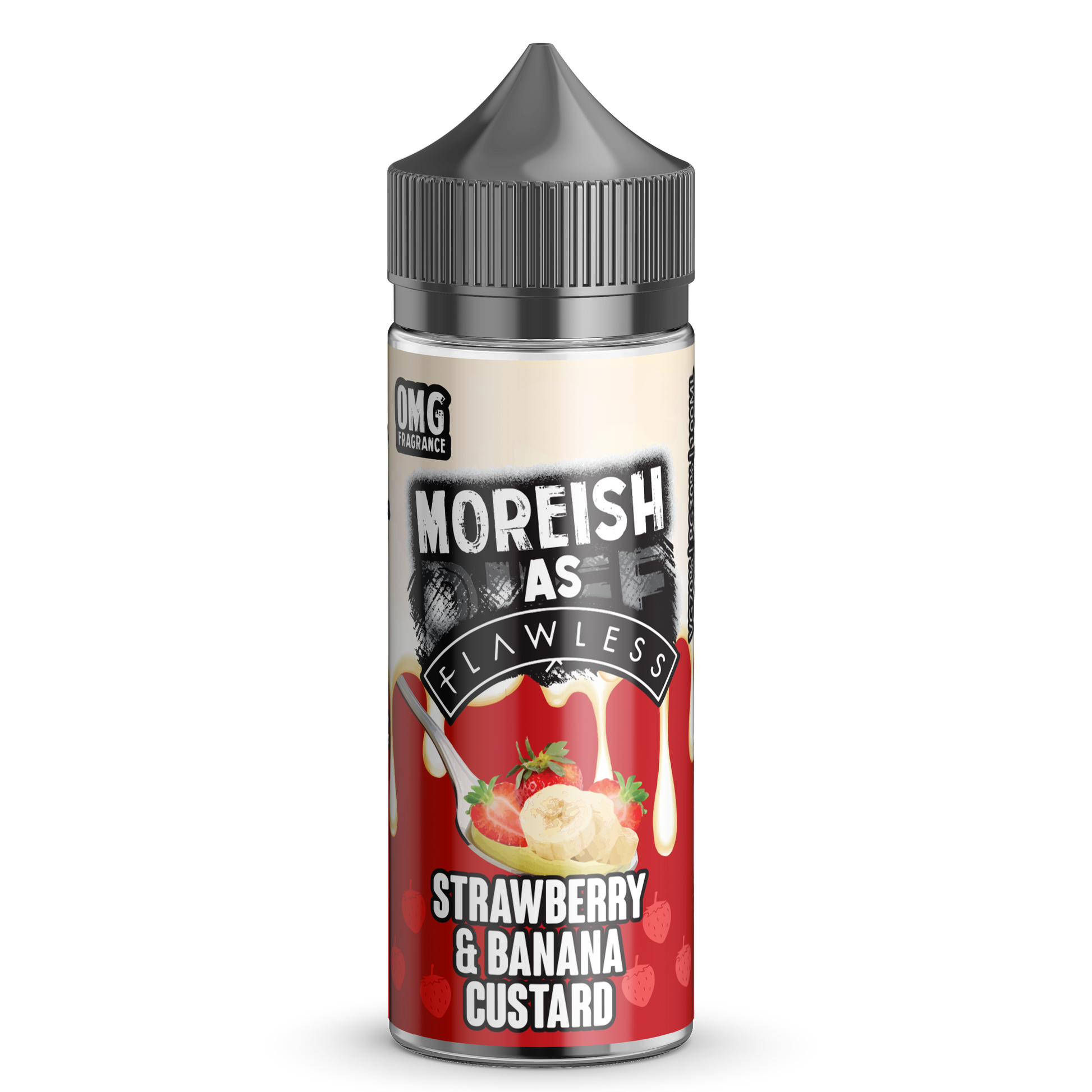 Moreish as Flawless Strawberry Banana 100ml Shortfill E-liquid