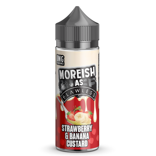 Moreish as Flawless Strawberry Banana 100ml Shortfill E-liquid