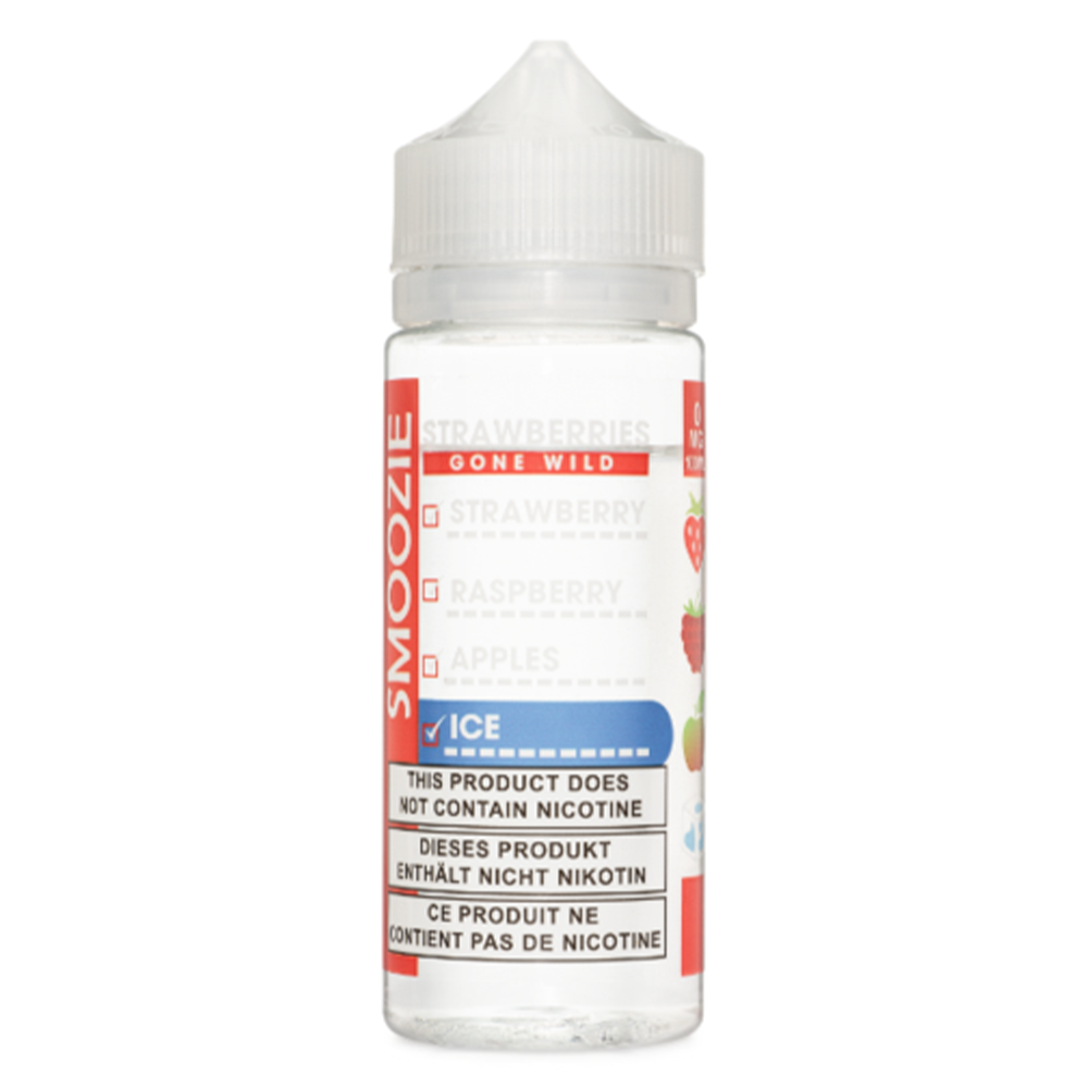 Strawberries Gone Wild Ice by Smoozie E-liquid 100ml Shortfill