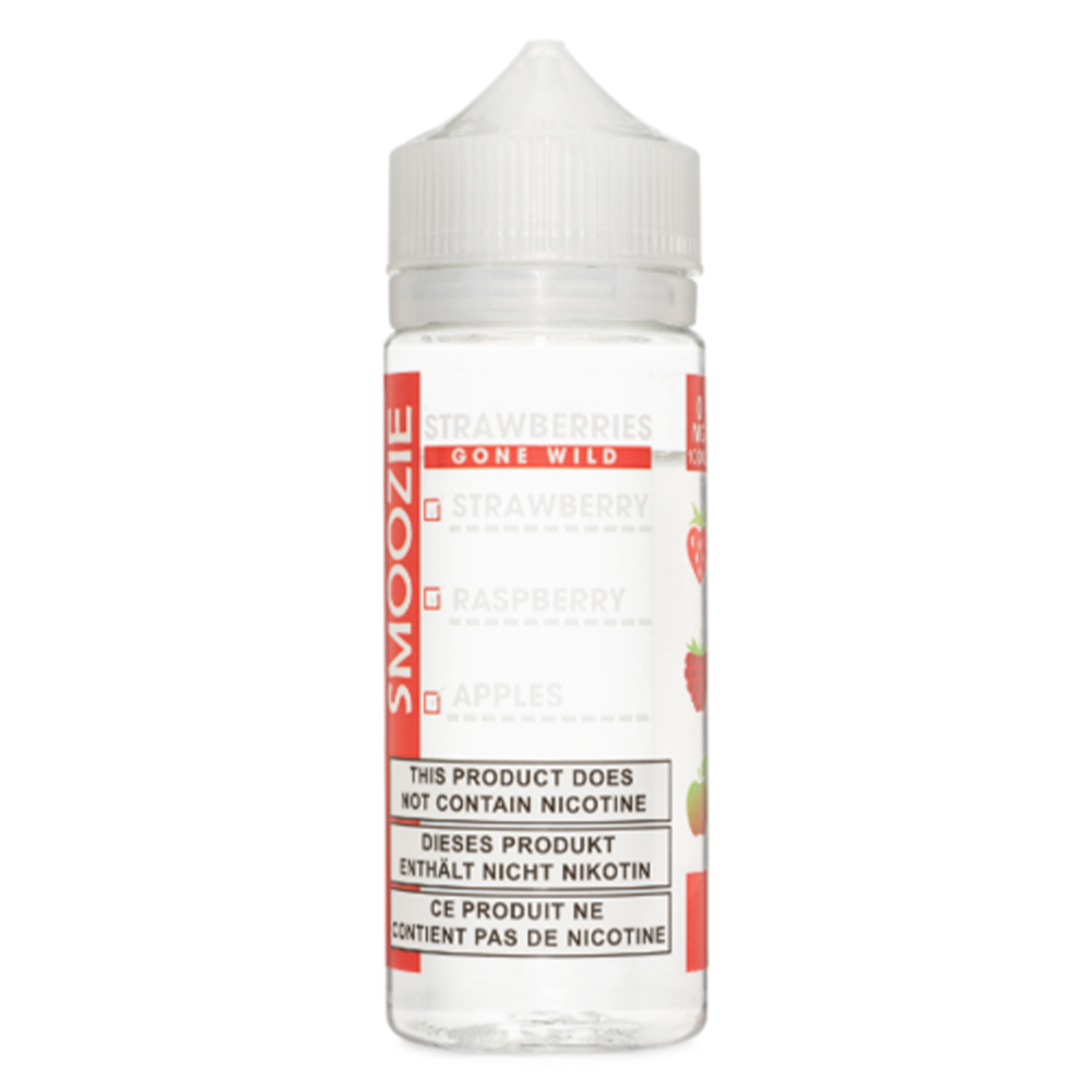 Strawberries Gone Wild by Smoozie E-liquid 100ml Shortfill