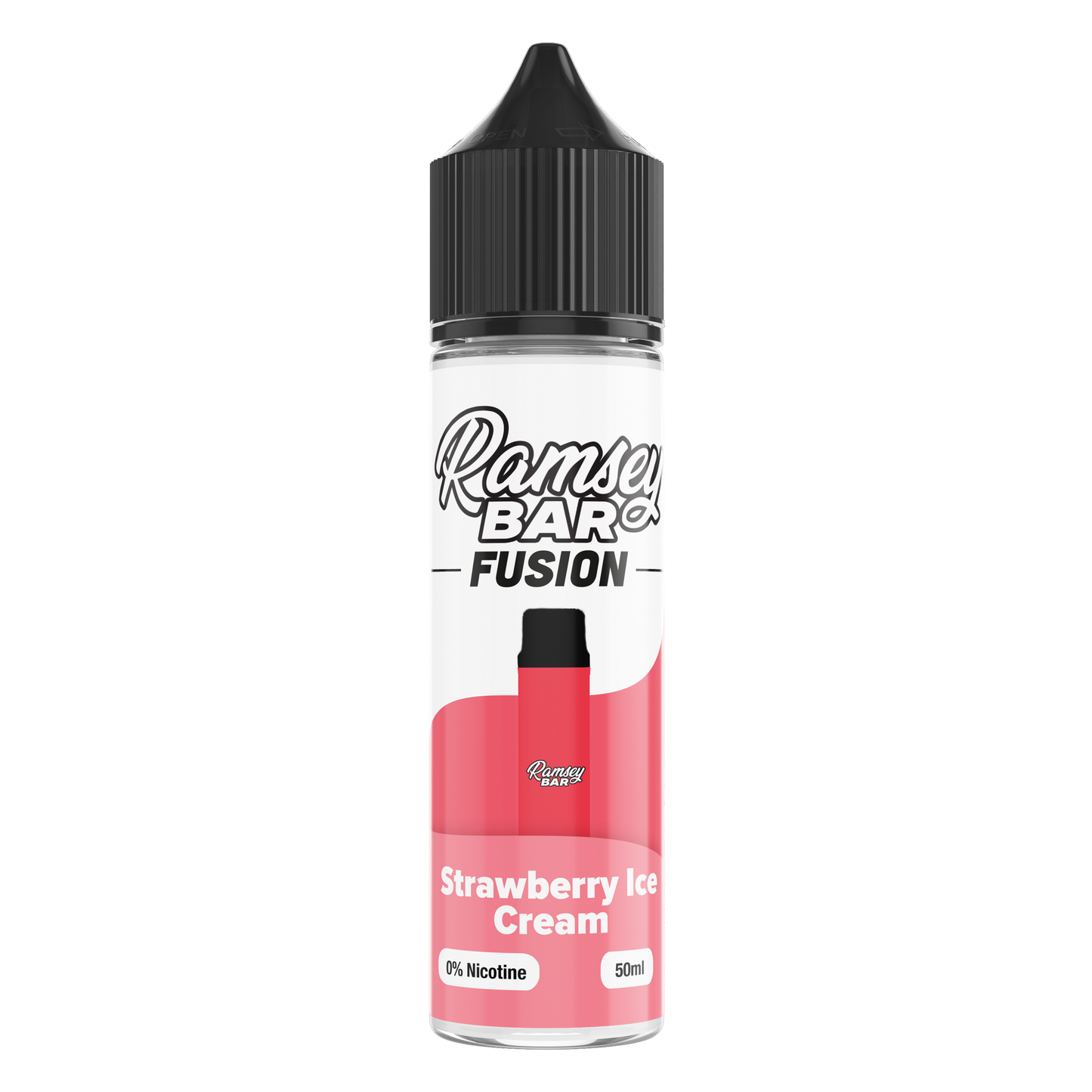 Ramsey Bar Fusion Strawberry Ice Cream 50ml Shortfill E-Liquid