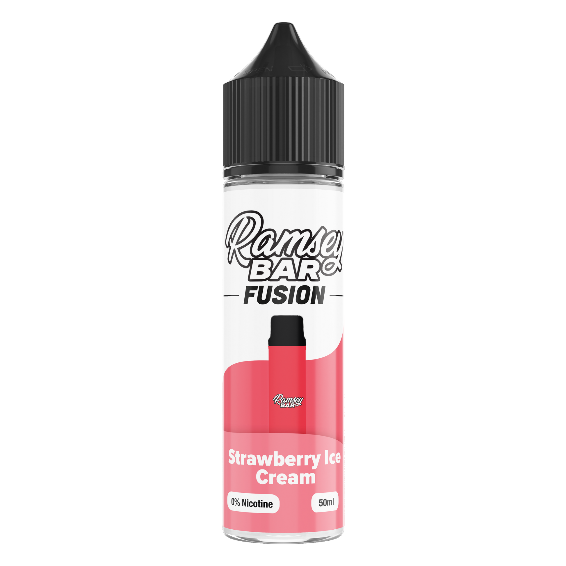 Ramsey Bar Fusion Strawberry Ice Cream 50ml Shortfill E-Liquid