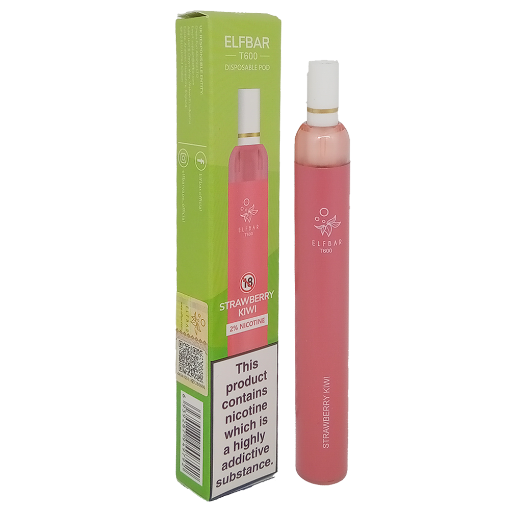 Elf Bar T600 Disposable Pod - Strawberry Kiwi