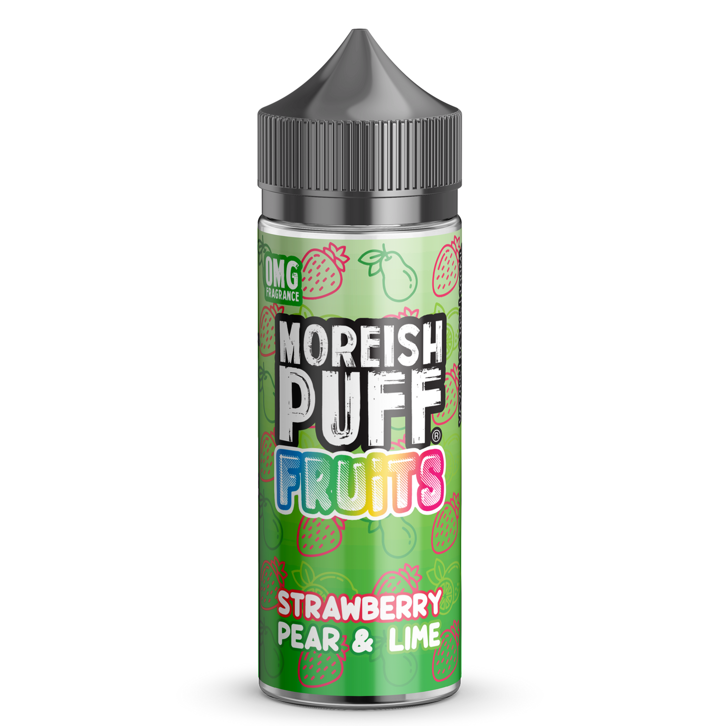 Moreish Puff Strawberry, Pear & Lime 100ml Shortfill