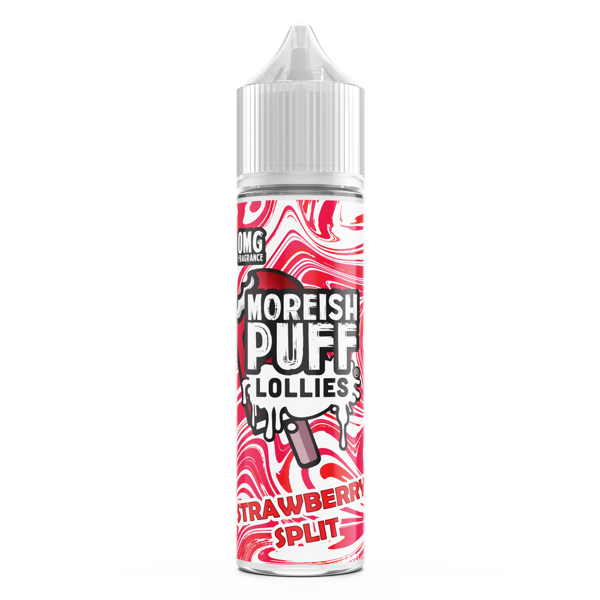 Moreish Puff Lollies Strawberry Split 0mg 50ml Shortfill E-Liquid