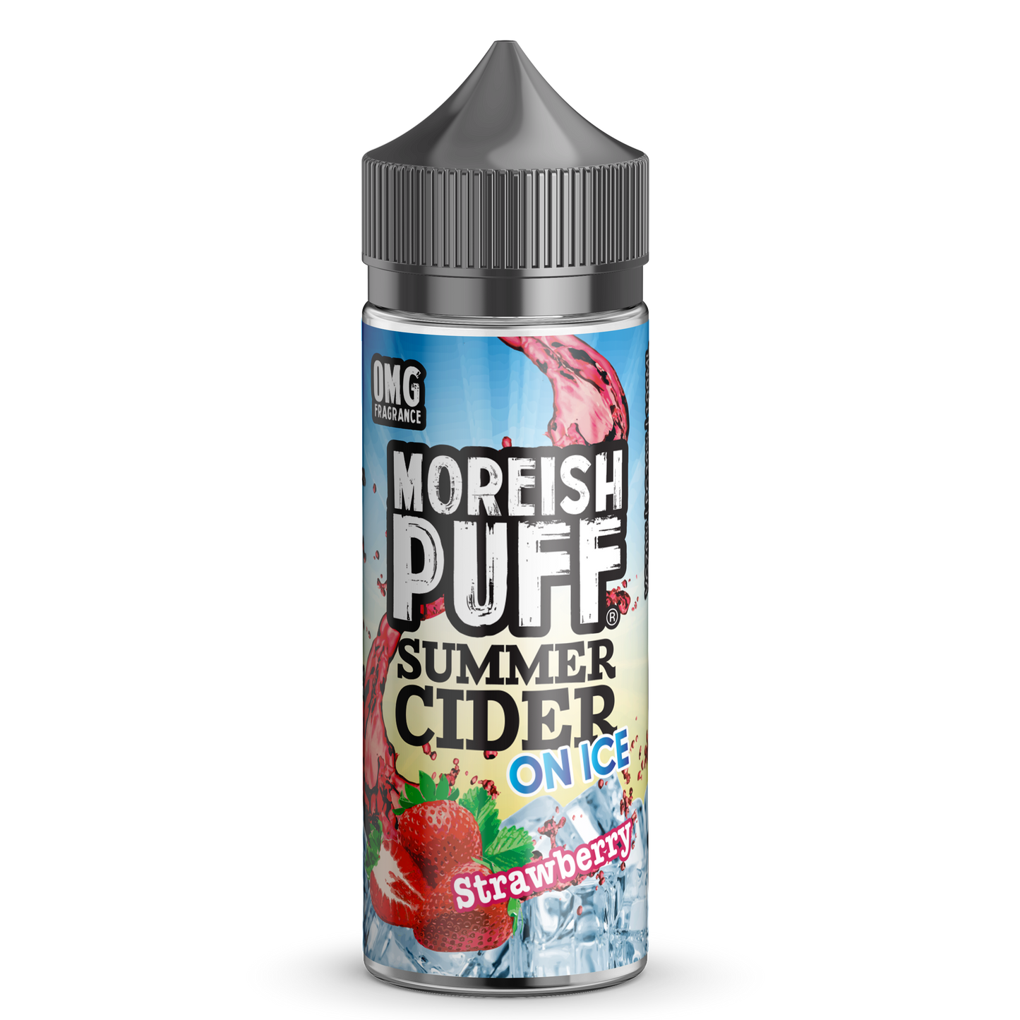 Moreish Puff Summer Cider on Ice Strawberry 0mg 100ml Shortfill E-Liquid