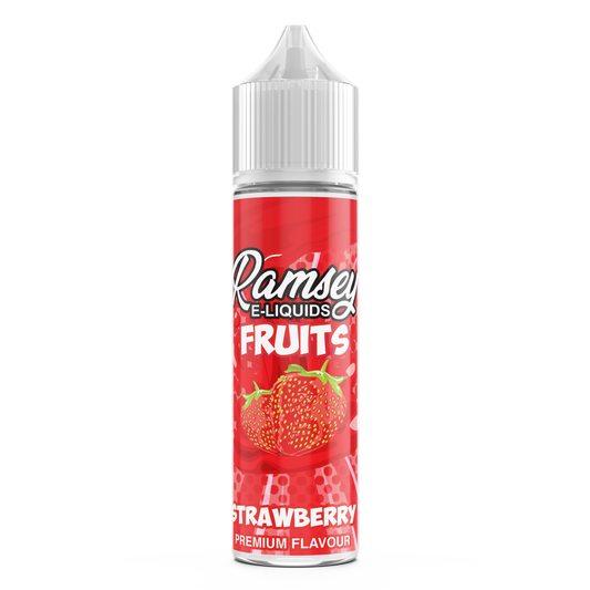 Ramsey E-Liquids Fruits: Strawberry 0mg 50ml Shortfill E-Liquid