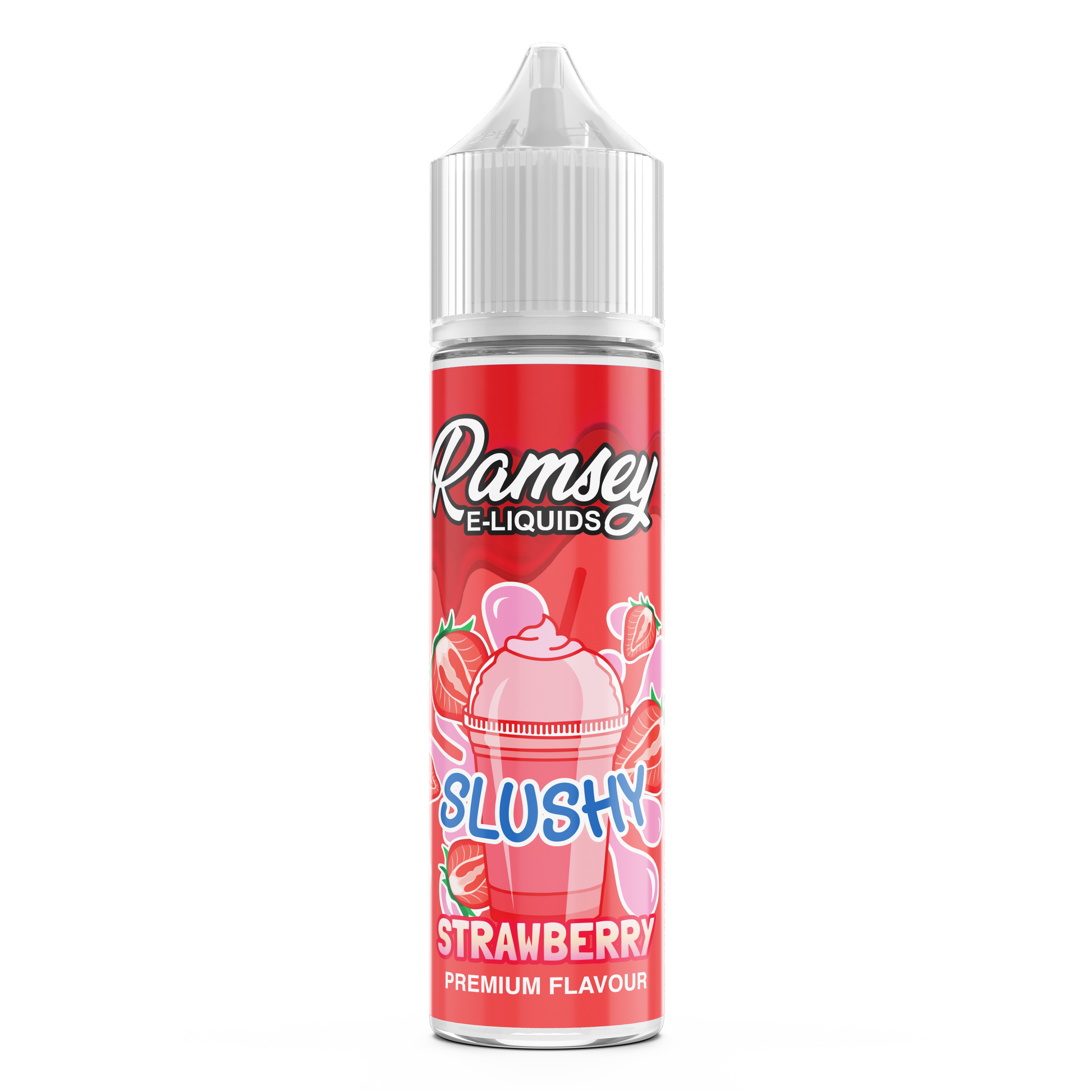 Ramsey E-Liquids Slushy Strawberry 0mg 50ml Shortfill E-Liquid