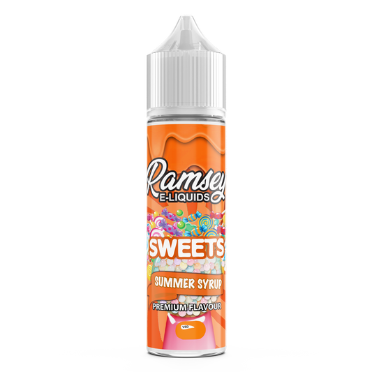 Ramsey E-Liquids Sweets: Summer Syrup 0mg 50ml Shortfill E-Liquid