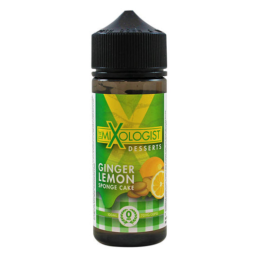 The Mixologist Desserts Ginger Lemon Sponge Cake 0mg 100ml Shortfill E-Liquid