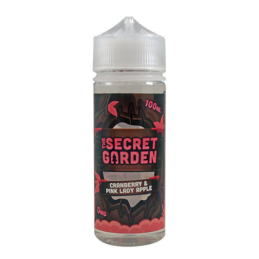 The Secret Garden E-liquid Cranberry & Pink Lady Apple 100ml Shortfill-0mg