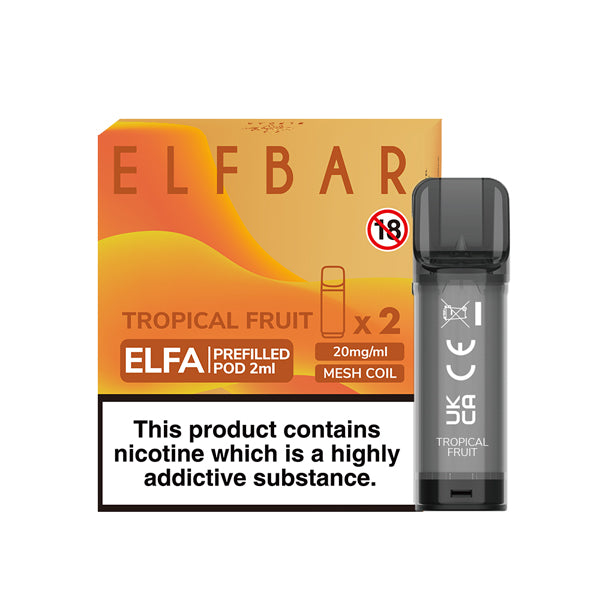 Elf Bar Elfa Prefilled Pods 2pcs-Apple Peach