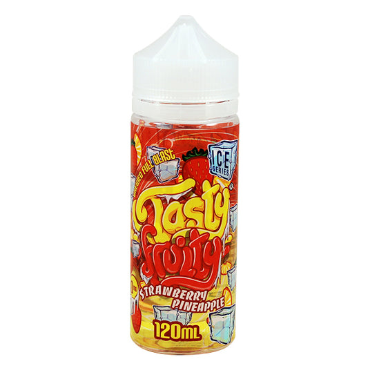 Tasty Fruity Strawberry Pineapple Ice E-liquid 100ml Shortfill