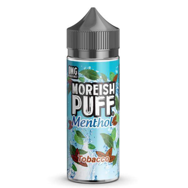 Moreish Puff Menthol Tobacco 0mg 100ml Shortfill E-Liquid