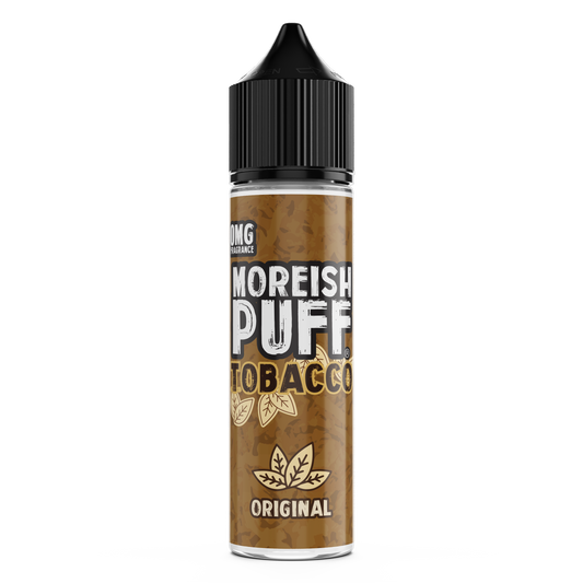 Moreish Puff Tobacco Original 0mg 50ml Shortfill E-Liquid-50ml