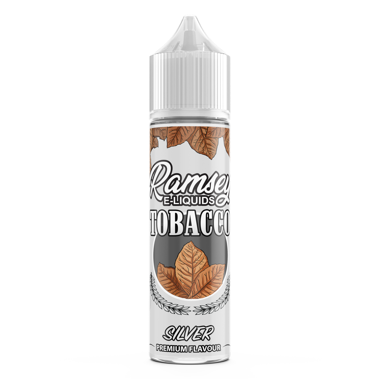 Ramsey E-Liquids Tobacco: Silver 0mg 50ml Shortfill E-Liquid