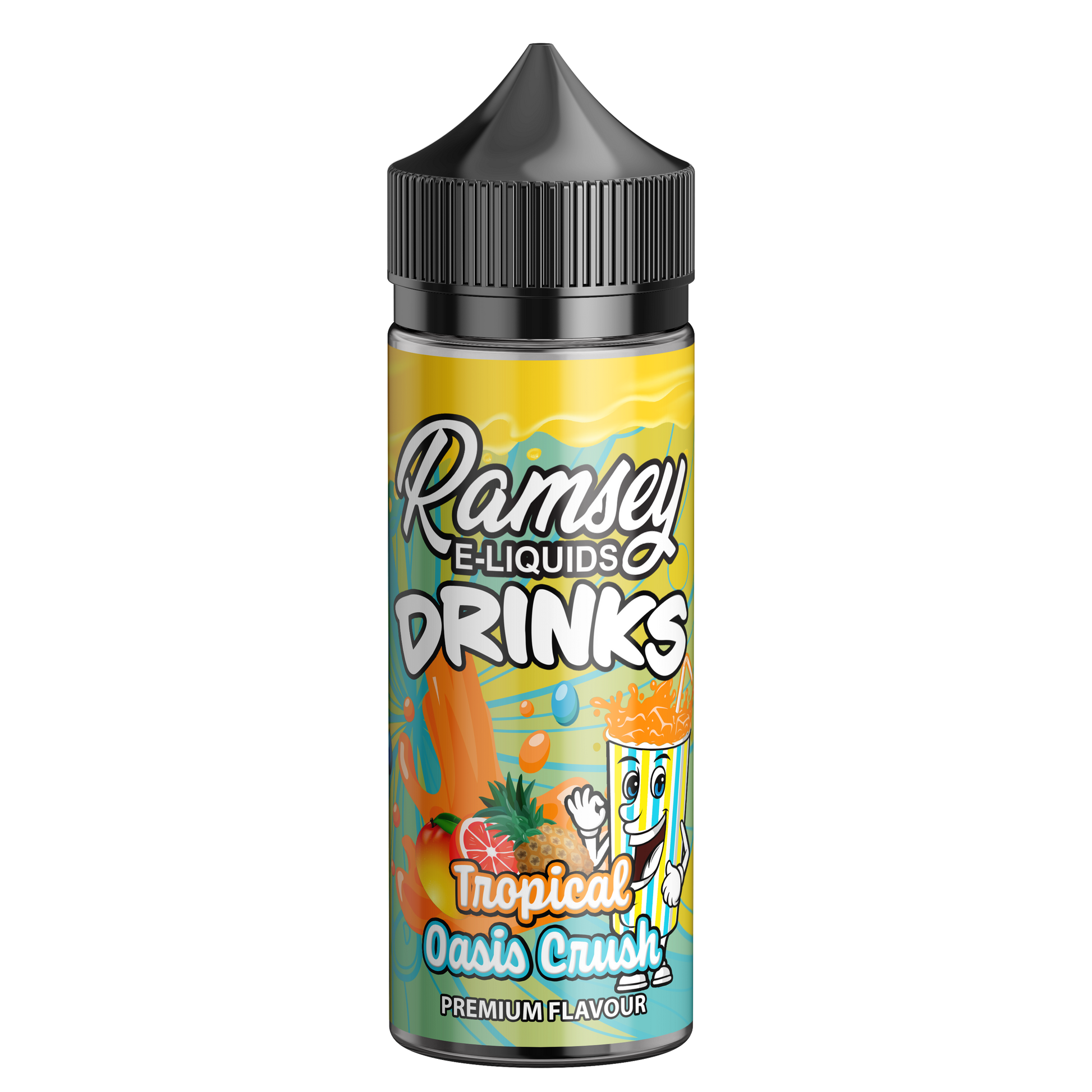 Ramsey E-Liquids Drinks Tropical Oasis Crush 100ml Shortfill